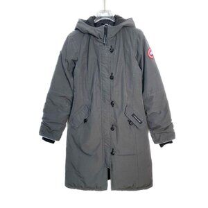 Canada Goose Womens Arctic Program Graphite Hooded Down Coat XL Long Sleeve Wint